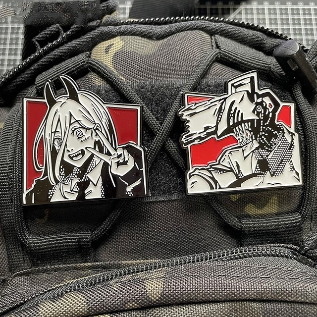 Metal Hook And Loop Patches For Clothing Anime Character Armband Tactical  Morale Badge On Backpack Hat Sticker Badges Diy Patch - Patches - AliExpress